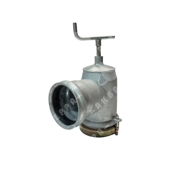 Кран гидранта 6х6 с хомутом