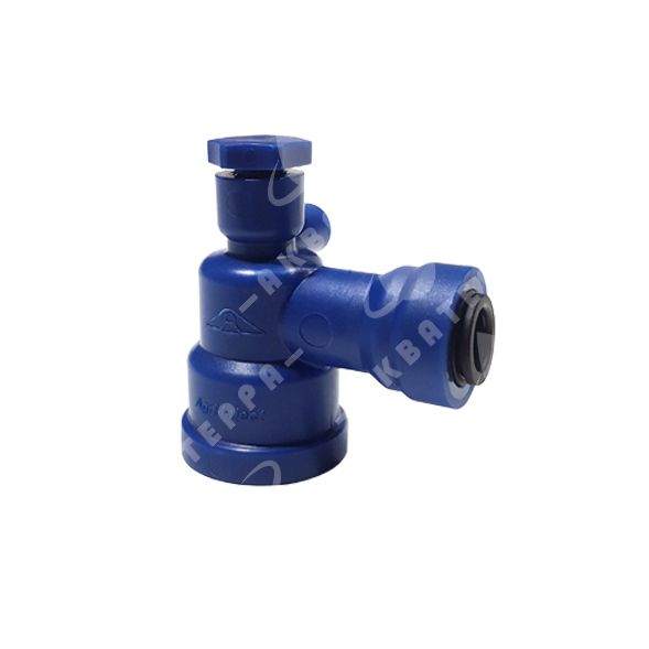 Штуцер Agri-inject голубой 3/8 JG купить в 