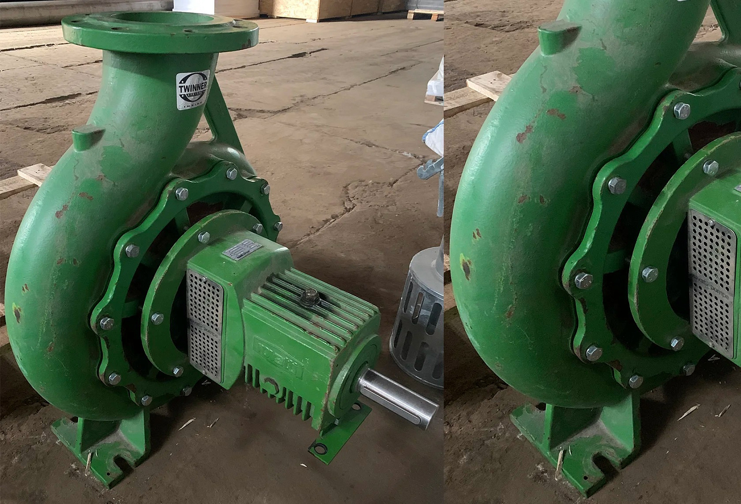 Ремонт центробежных насосов для воды