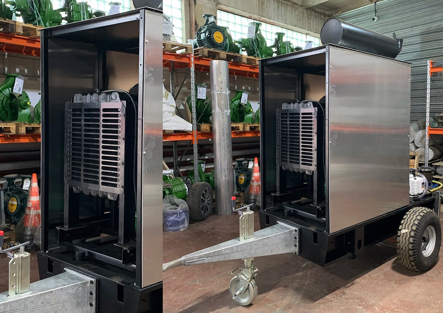 Ремонт дизельного двигателя насосной станции