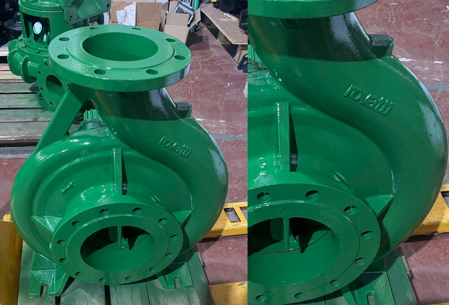 Ремонт центробежных насосов для воды