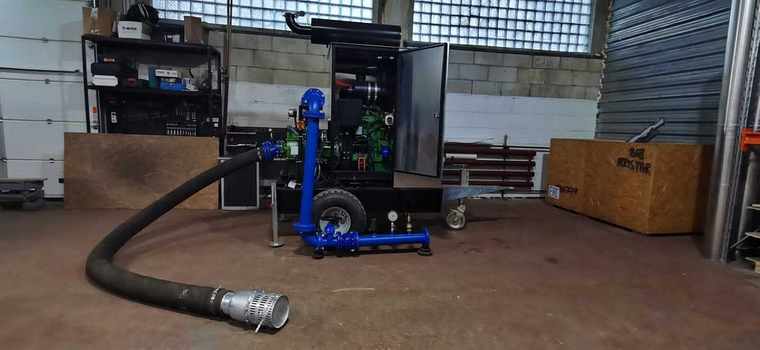 Ремонт дизельного двигателя насосной станции